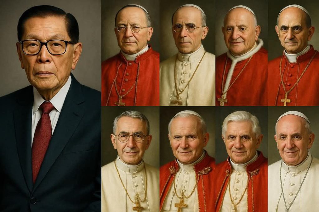Juan Ponce Enrile and the 9th pope