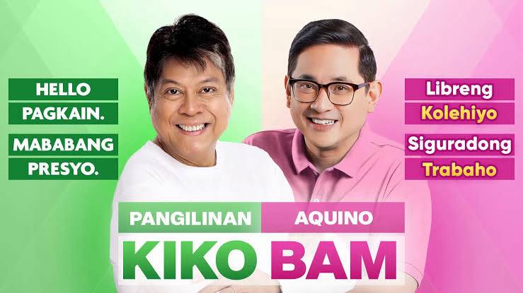 Bam Aquino and Kiko Pangilinan FB Photo