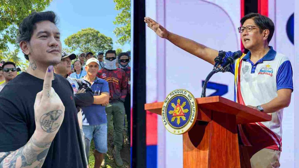 The Photo Marcos FB and Duterte from TV5