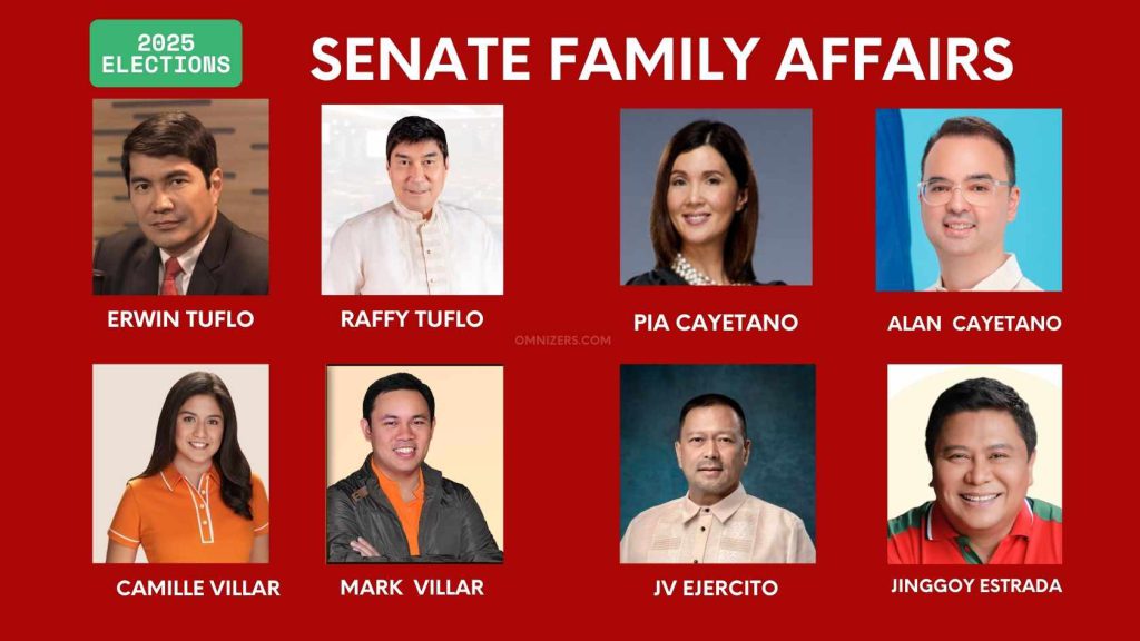 Sibling Rivalry and Dynasty Dominance: Four Pairs Set to Shape Philippine Senate