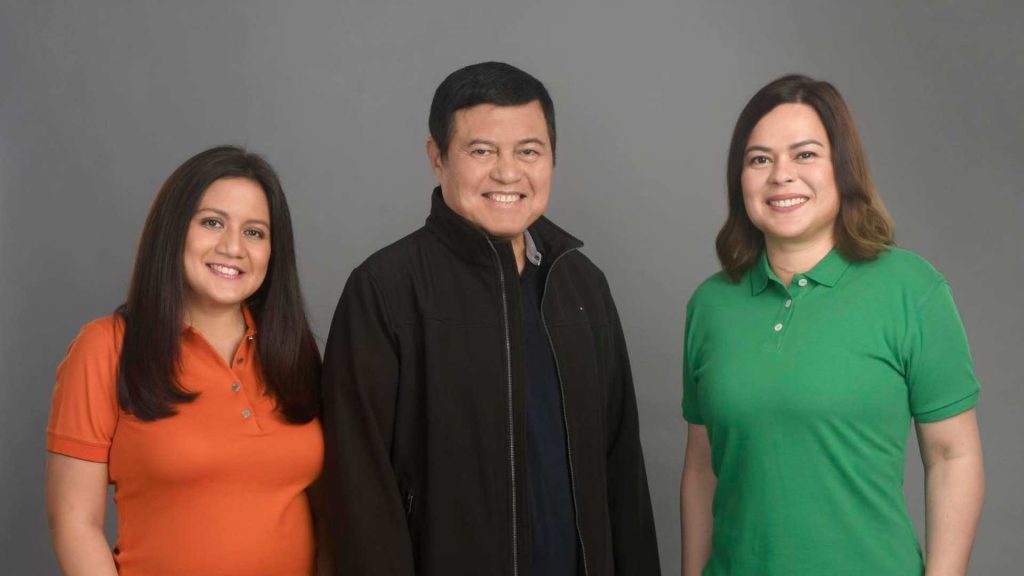 Manny Villar, Sara Duterte, Camille Villar