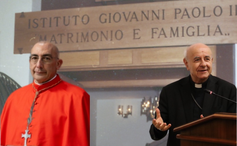 Cdl Reina (L) and Abp Paglia (R)